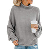 Laura| Langer grob gestrickter Pullover